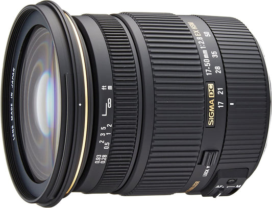 Sigma 17-50mm f/2.8 EX DC OS HSM FLD Large Aperture Standard Zoom Lens for Canon APSC
